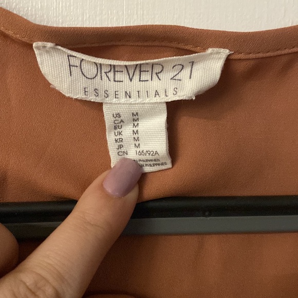 Burnt orange blouse - Picture 2 of 3